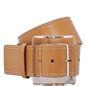 Veronica Beard Wide Brown Belt